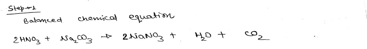 Chemistry homework question answer, step 1, image 1